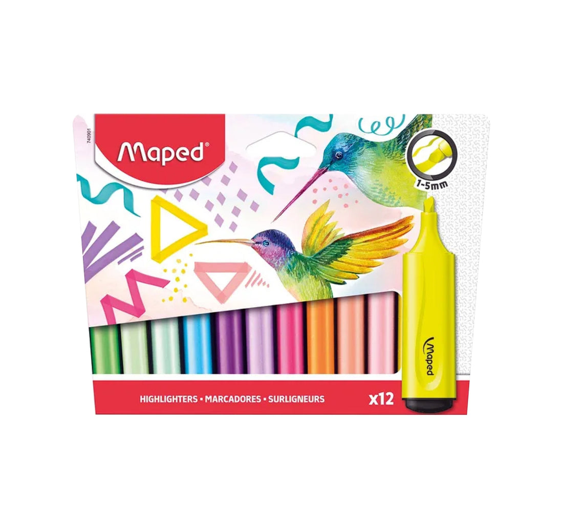 Maped Fluo Peps Highlighter 12pcs MD-740901