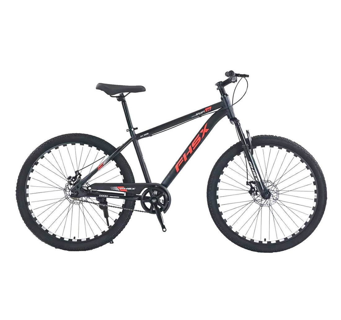 Skid Fusion Bicycle 26inches 8011-Black/Red