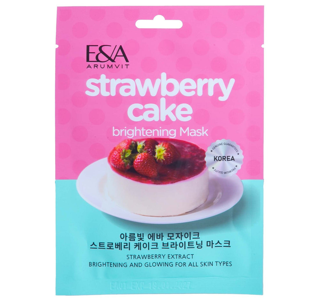 Arumvit Eva Mosaic Strawberry Cake Brightening Mask, 25 g