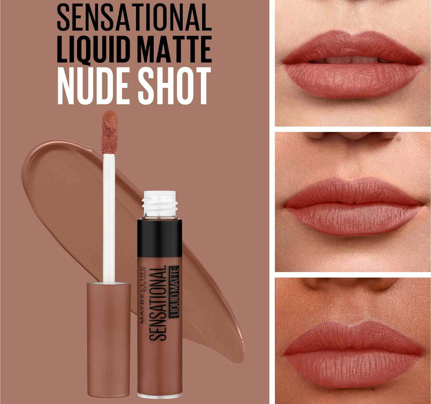Maybelline Sensational Liquid Matte NUO8