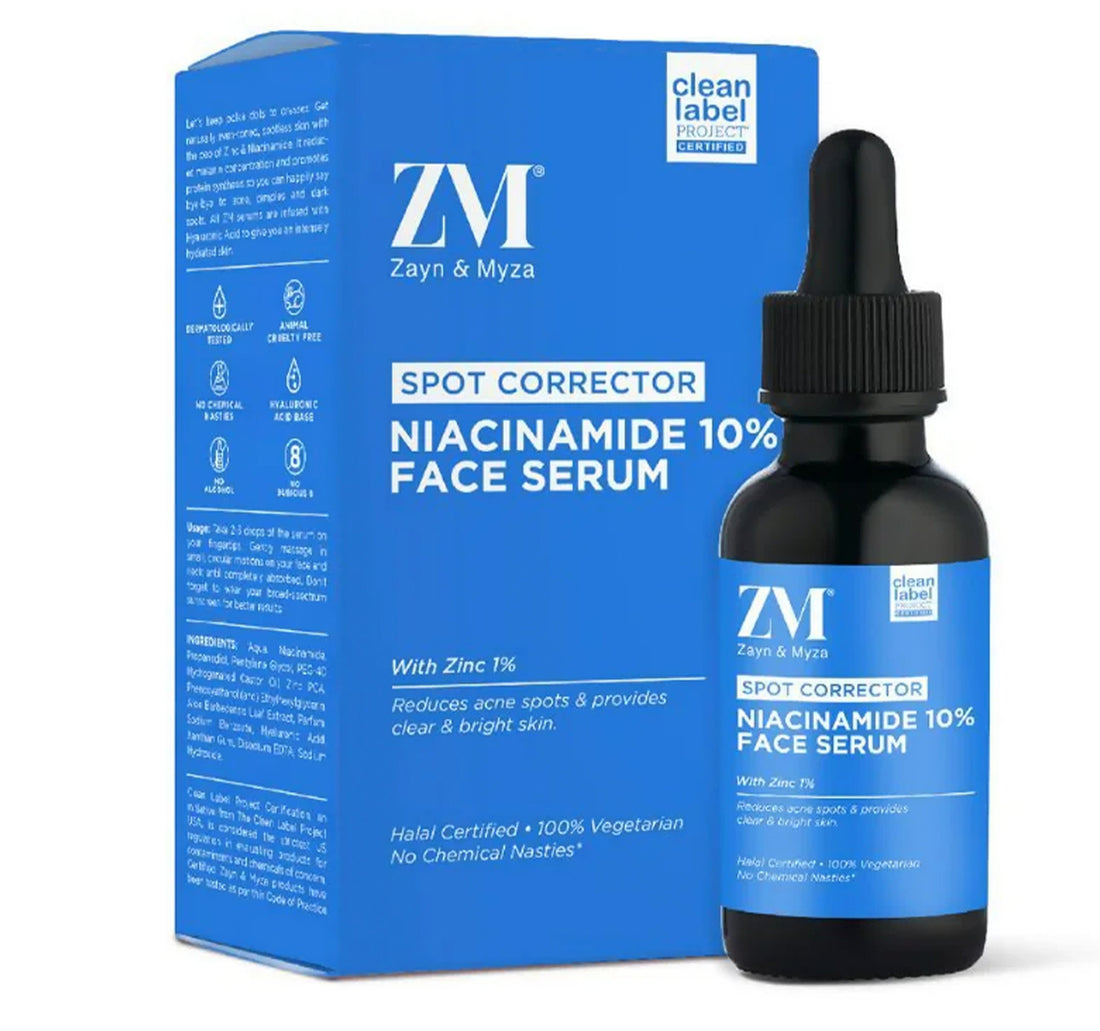 Zayn & Myza Bye-Bye Blemishes Niacinamide Face Serum with Zinc, 30 ml