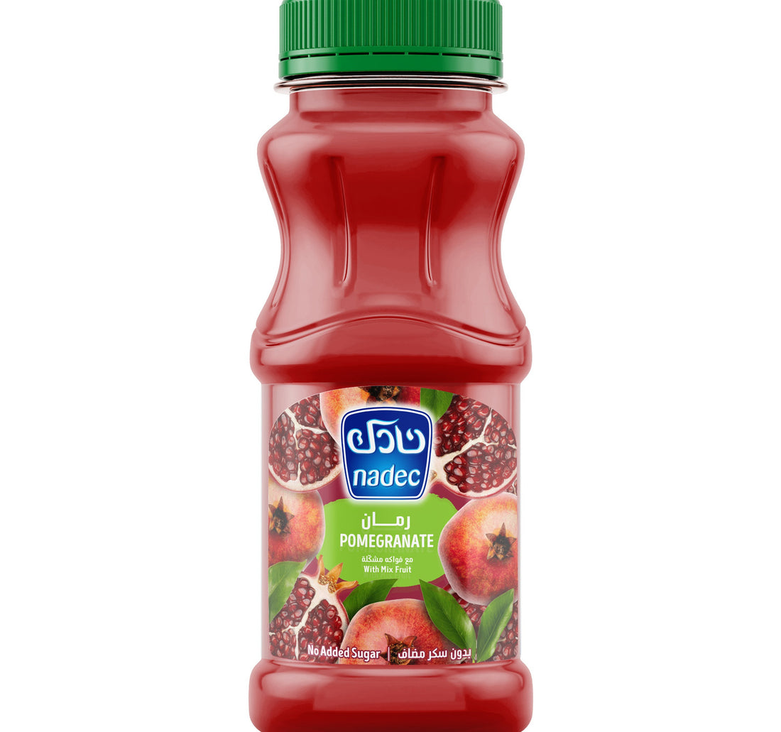Nadec No Added Sugar Pomegranate Juice with Mix Fruit 180 ml