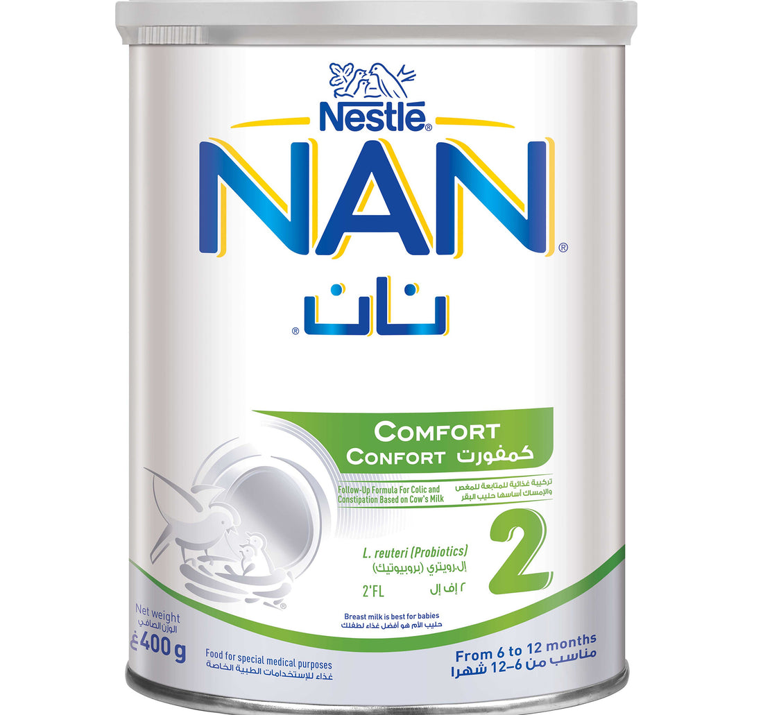 Nestle NAN Comfort 2 Follow Up Formula From 6 to 12 Months 400 g