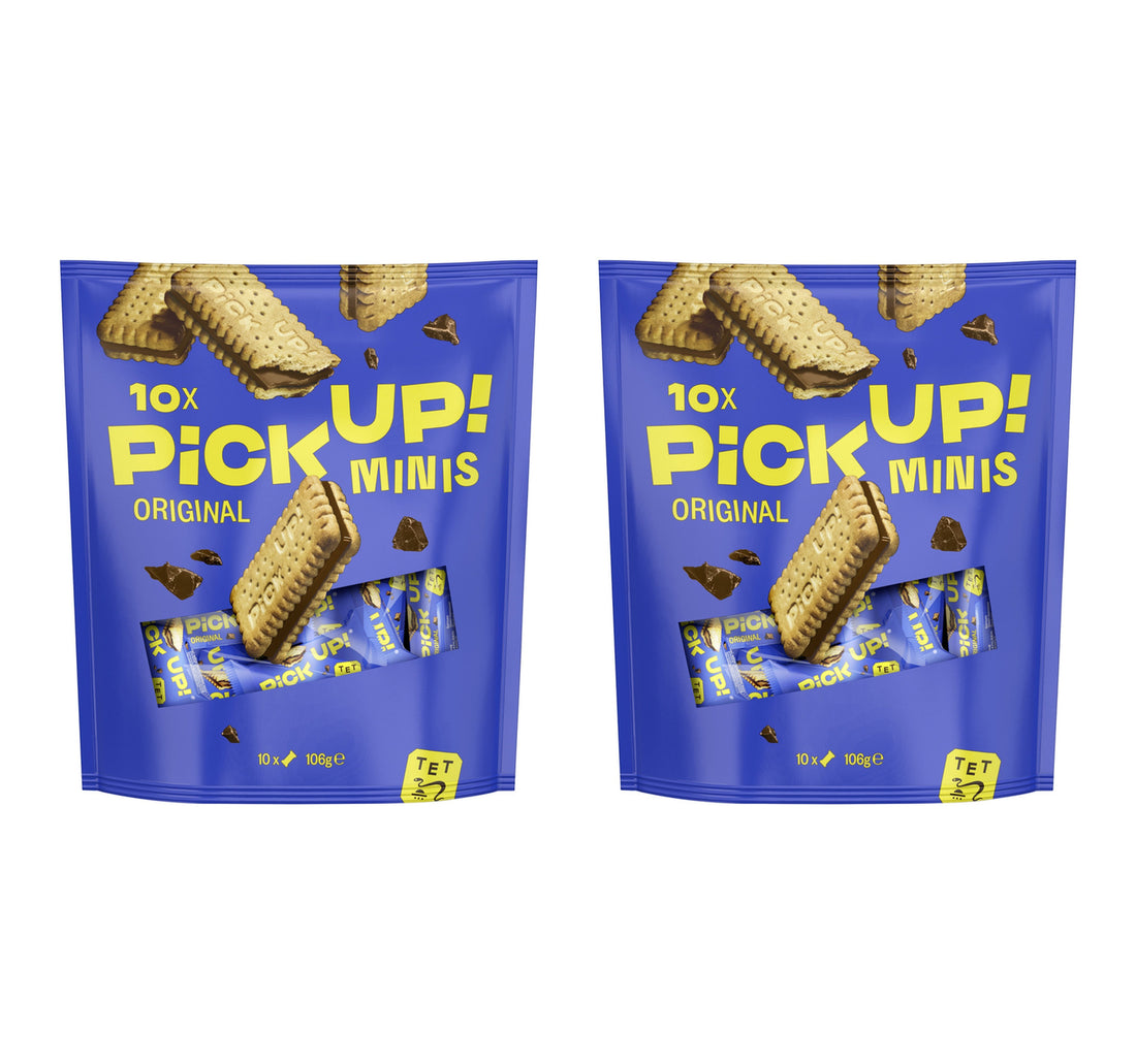 بسكويت الشوكولاتة بيك أب مينيز من باهلسن - عبوة اقتصادية، 2 × 106 جم