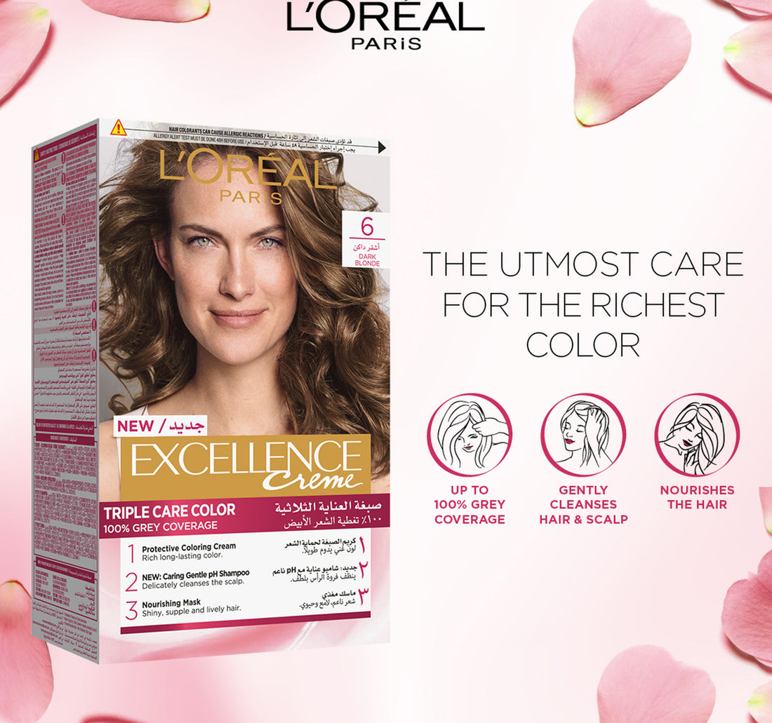 L'Oreal Paris Excellence Creme Color 6 Dark Blond 1 pkt
