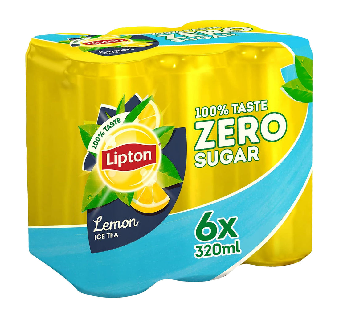 Lipton Zero Lemon Iced Tea 6 x 320 ml