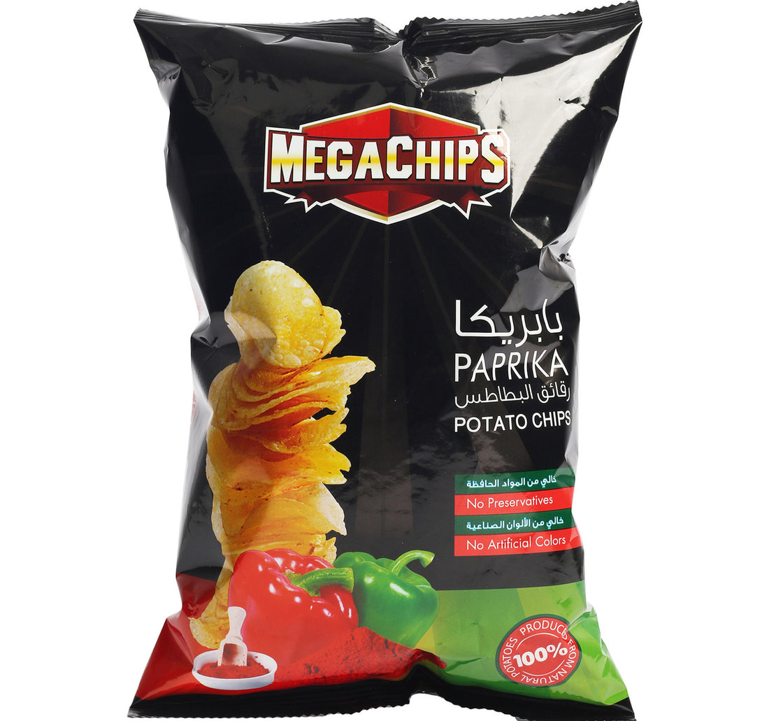 Mega Chips Paprika Potato Chips 85 g