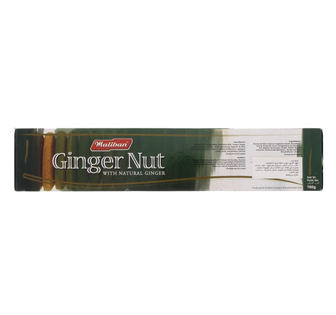 Maliban Ginger Nut With Natural Ginger 160 g