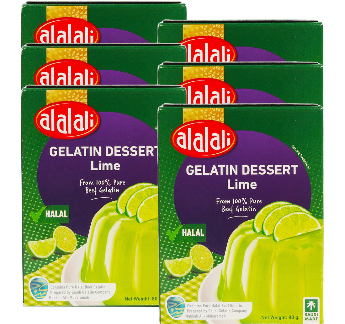 Al Alali Gelatin Dessert Value Pack 6 x 80 g