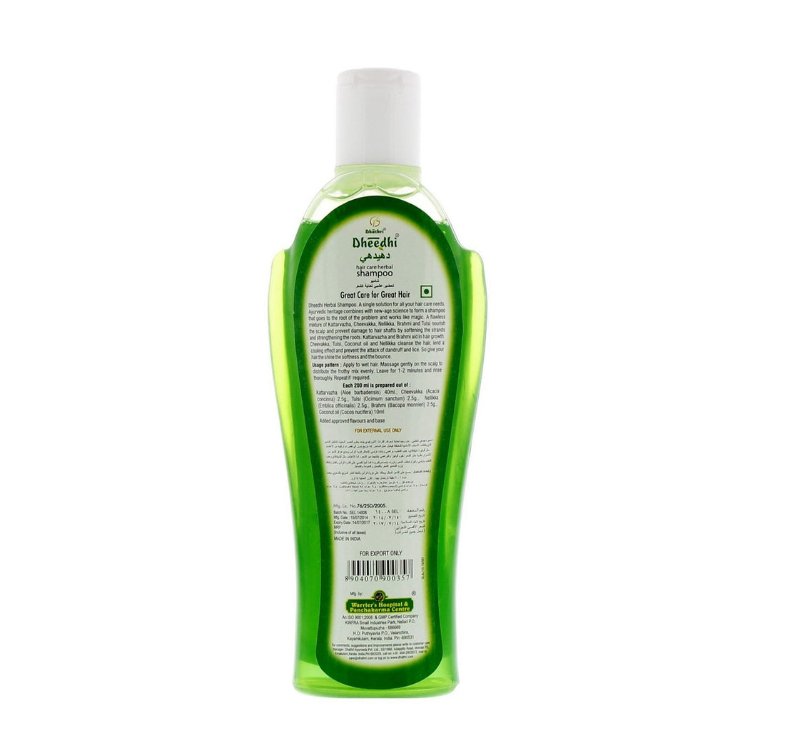 Dheedhi Hair Care Herbal Shampoo 200 ml