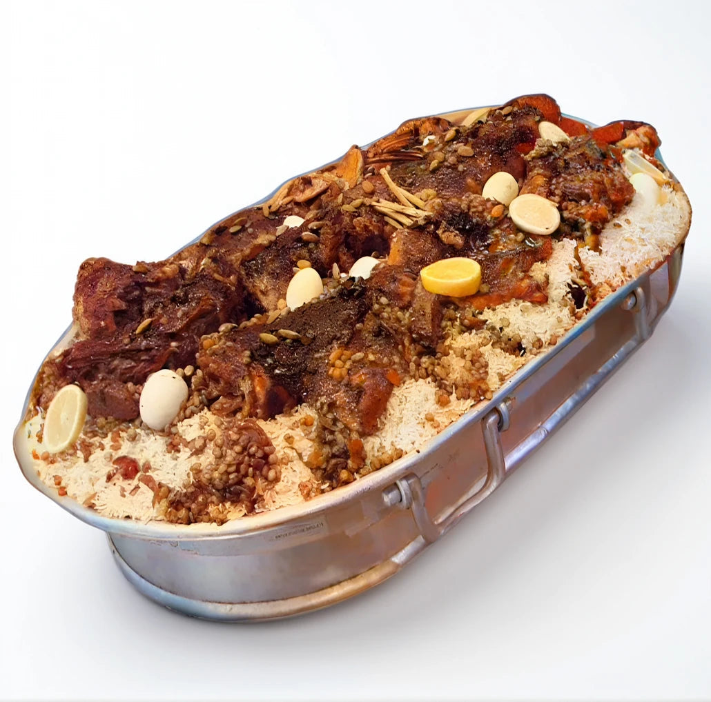 Arabi Naimi sacrifice with white rice Al Lulu Kitchen