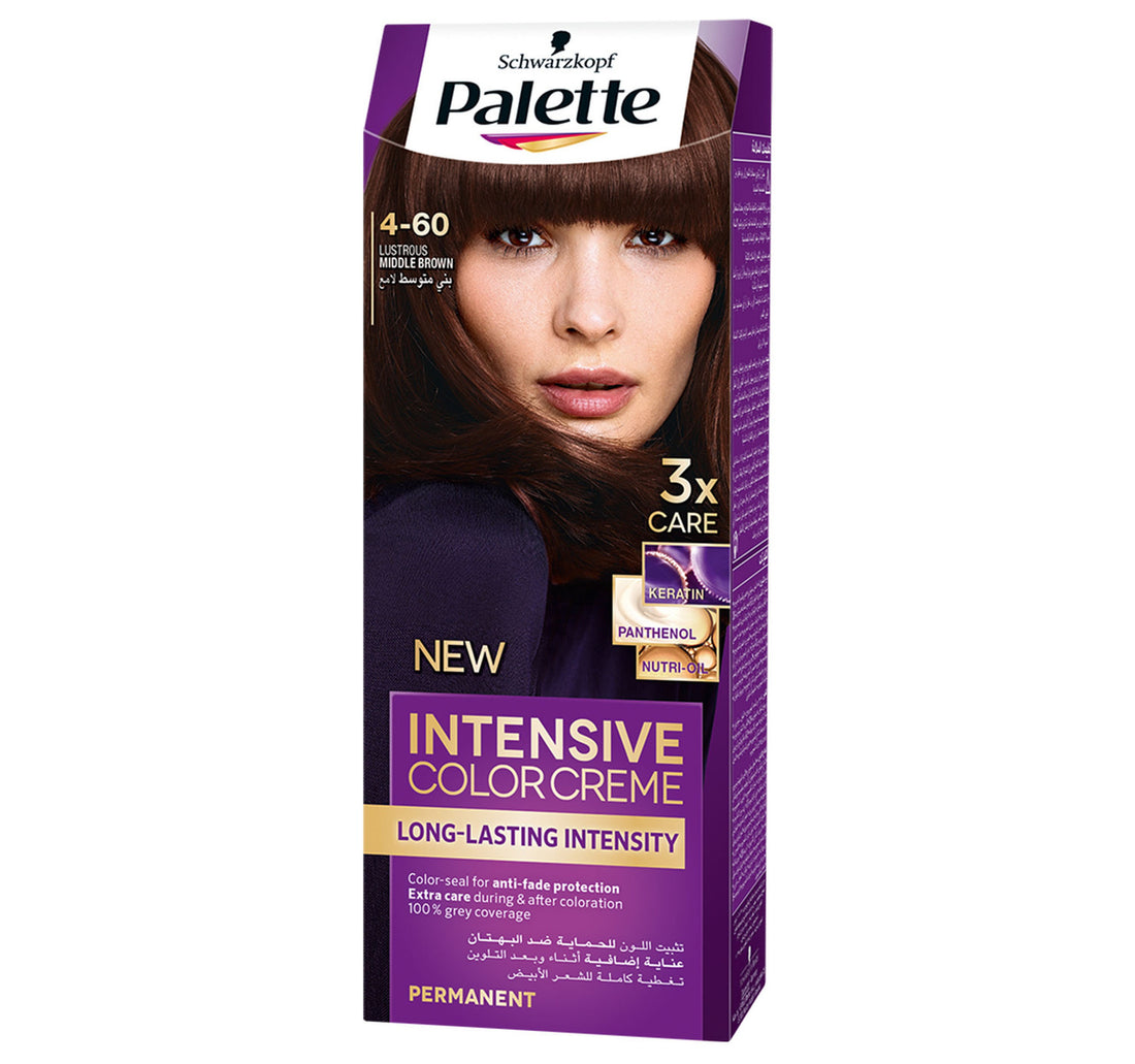 Palette Intensive Color Creme 4-60 Lustrous Middle Brown 1 pkt