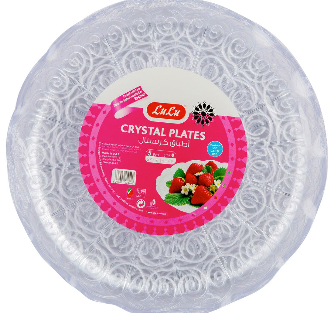 LuLu Crystal Plates 5 pcs