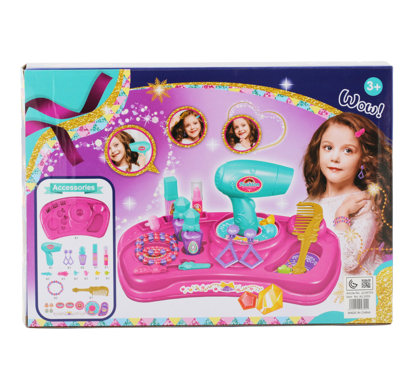 Fabiola Jewellery Dresser Playset KL3099