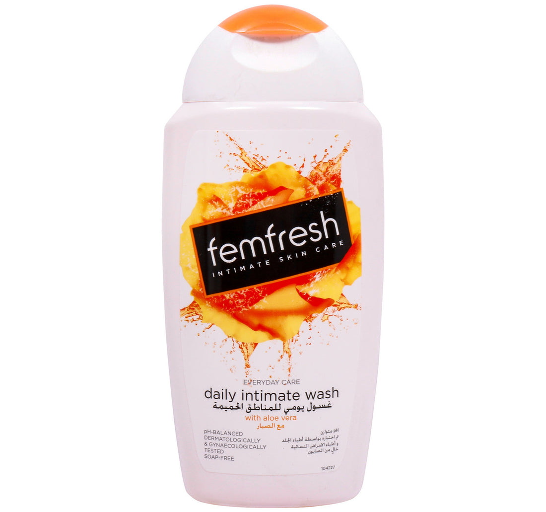 غسول يومي حميمي من فيم فريش مع الصبار 250 مل