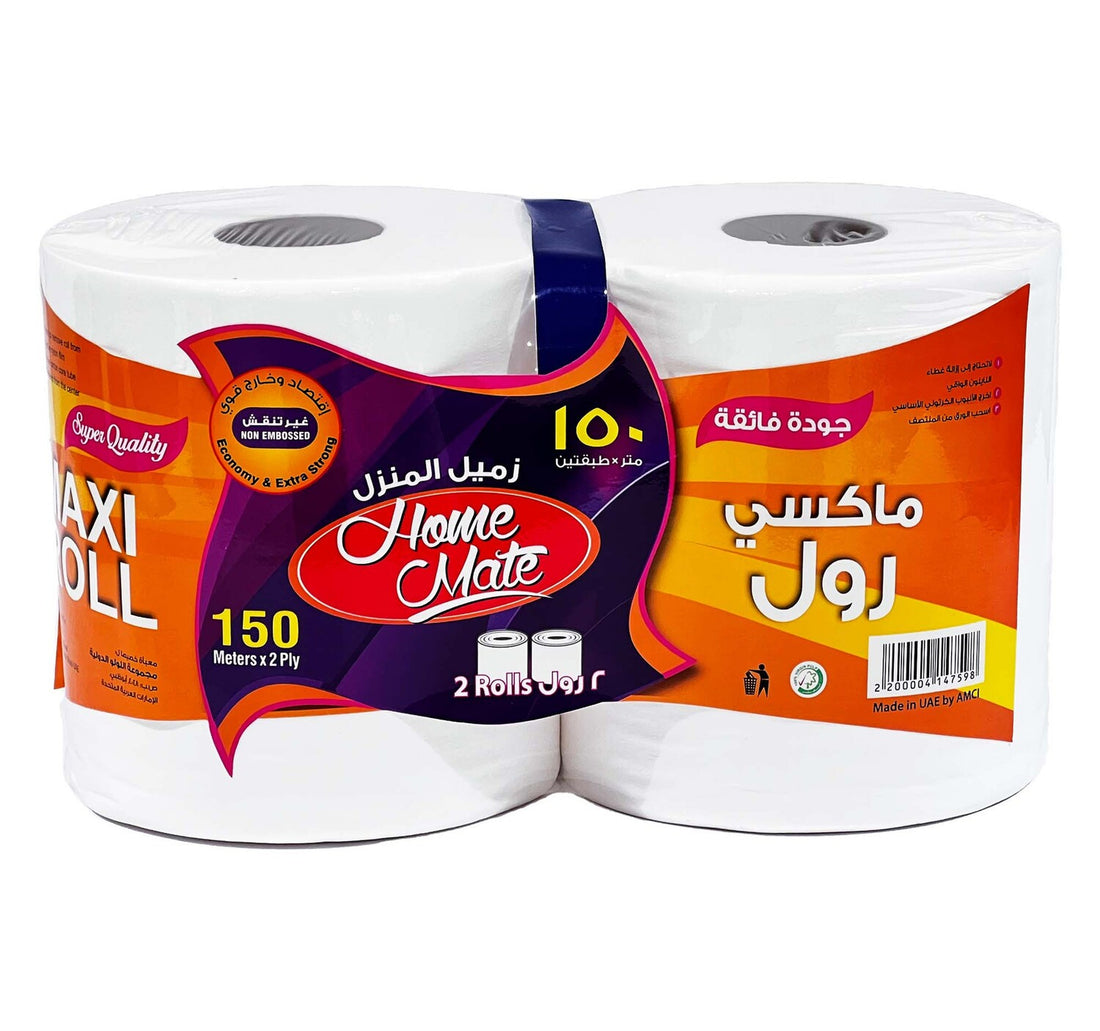 Home Mate Maxi Roll 2ply 2 x 150metre