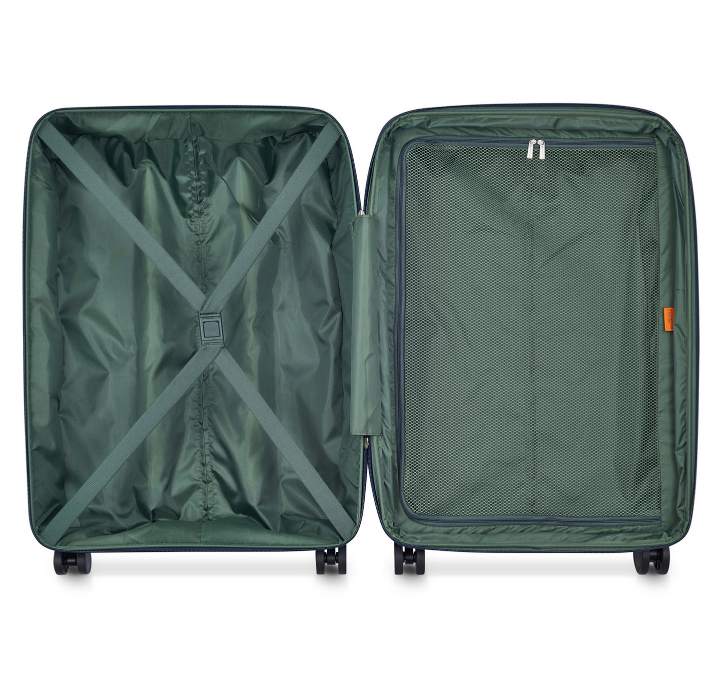 Delsey Securitech Dune 4 Double Wheels Hard Trolley, 82 cm, Navy