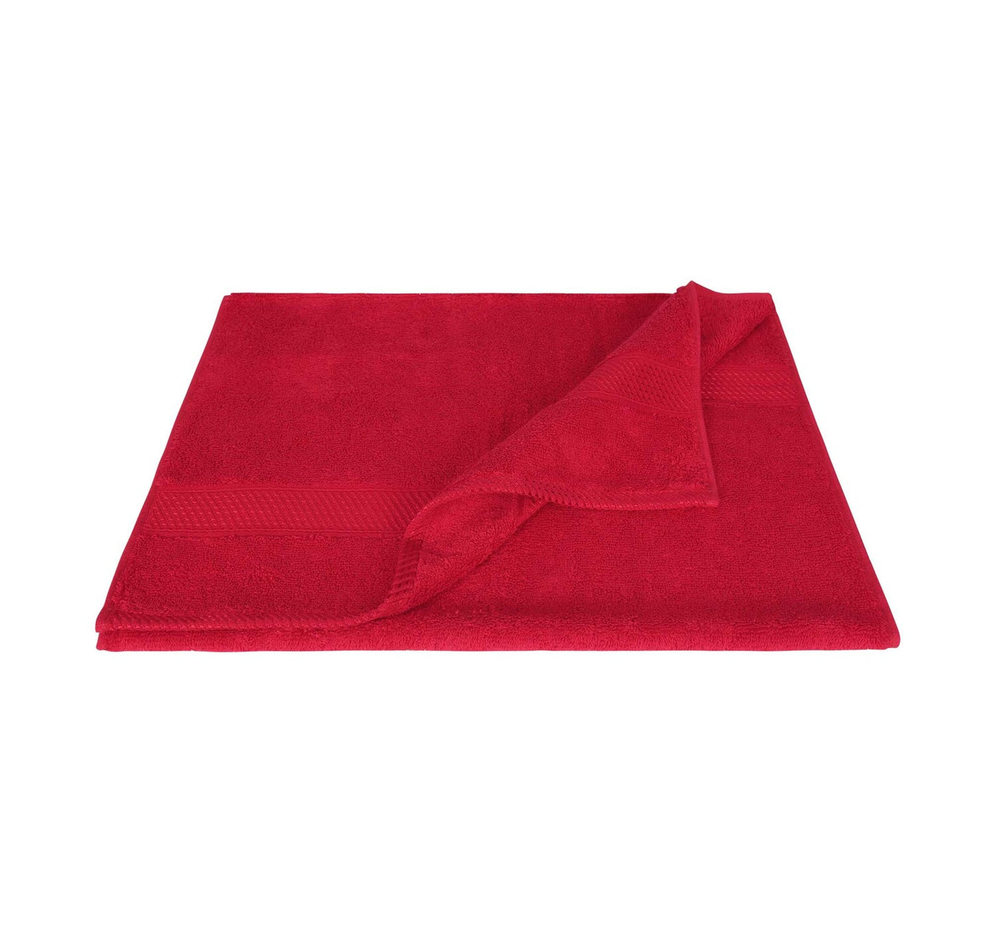 Laura Collection Hand Towel, 50 x 100 cm, Red