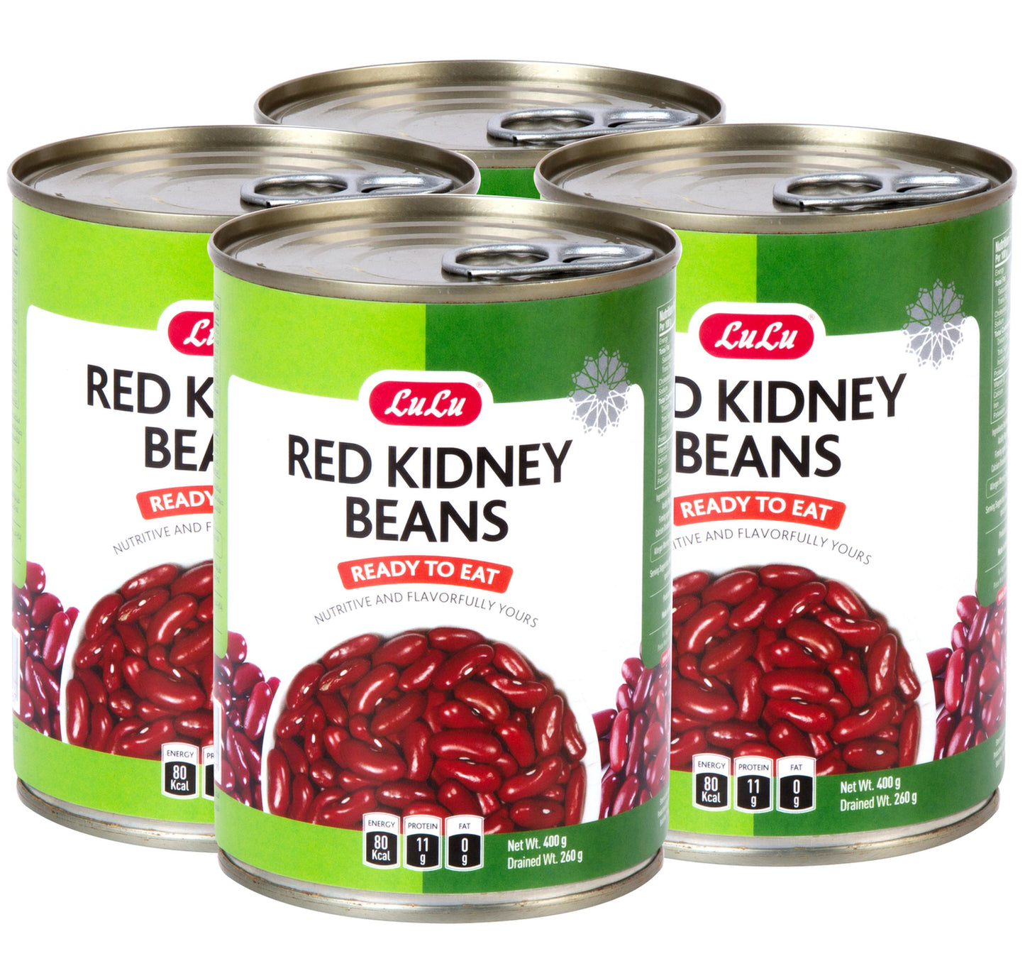 LuLu Red Kidney Beans Value Pack 4 x 400 g