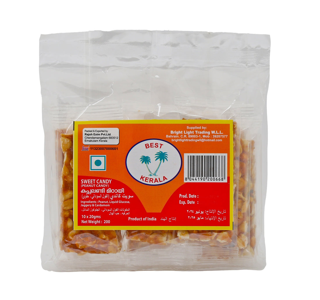 Best Kerala Peanut Candy 10 x 20 g