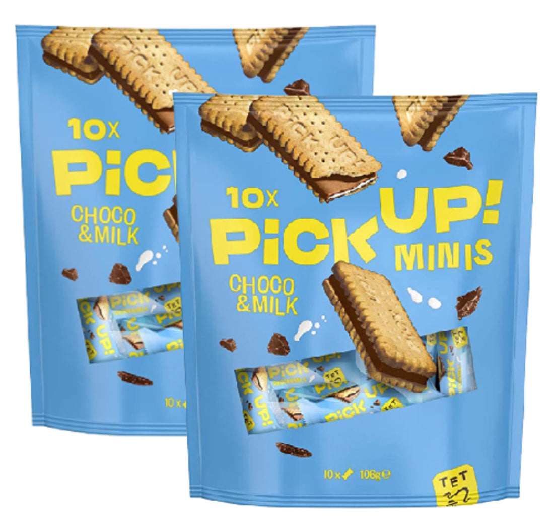 Bahlsen Pick Up Minis Choco & Milk Value Pack 2 x 106 g