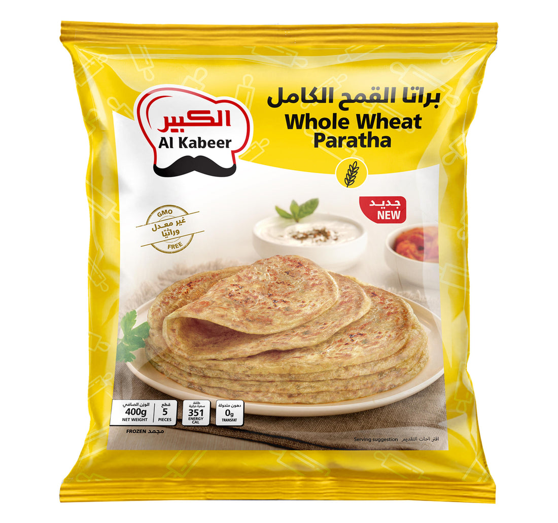 Al Kabeer Frozen Whole Wheat Paratha 5 pcs 400 g