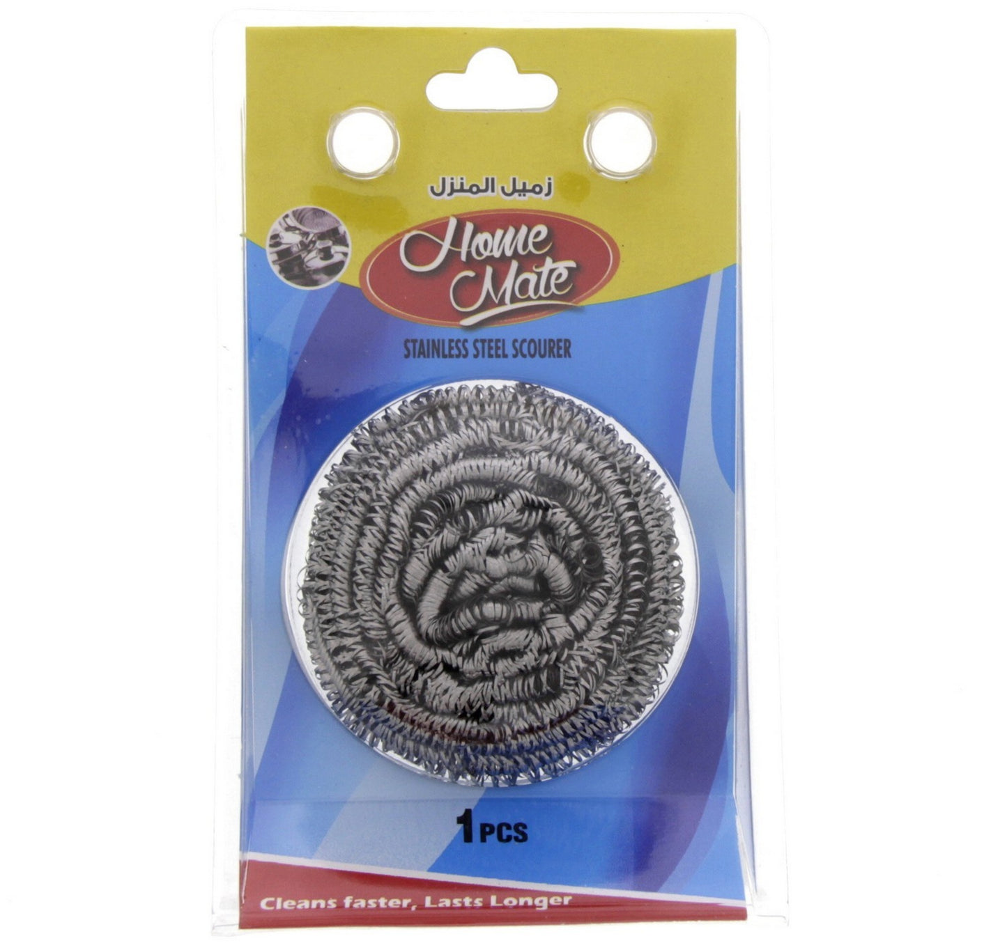 Home Mate Stainless Steel Scourer 1 pc