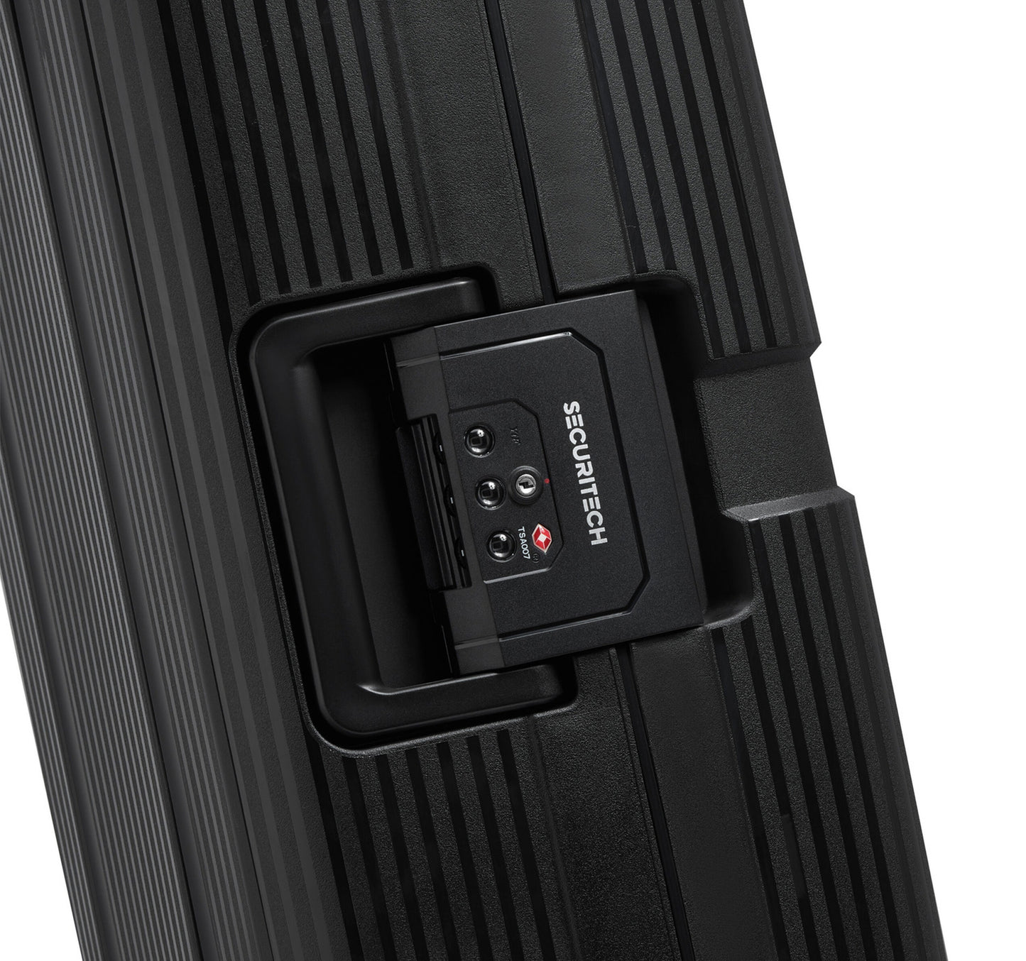 Delsey Securitech Stone 4 Double Wheels Hard Trolley, 55 cm, Black