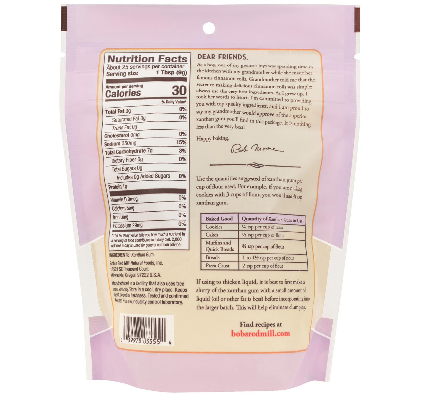 Bob's Red Mill Gluten Free Xanthan Gum 227 g