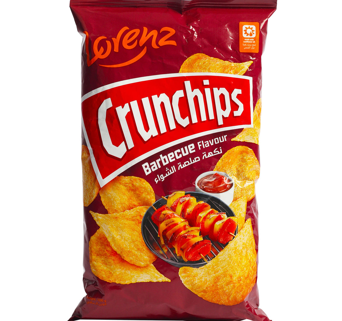 Lorenz Barbecue Flavoured Crunchips 100 g