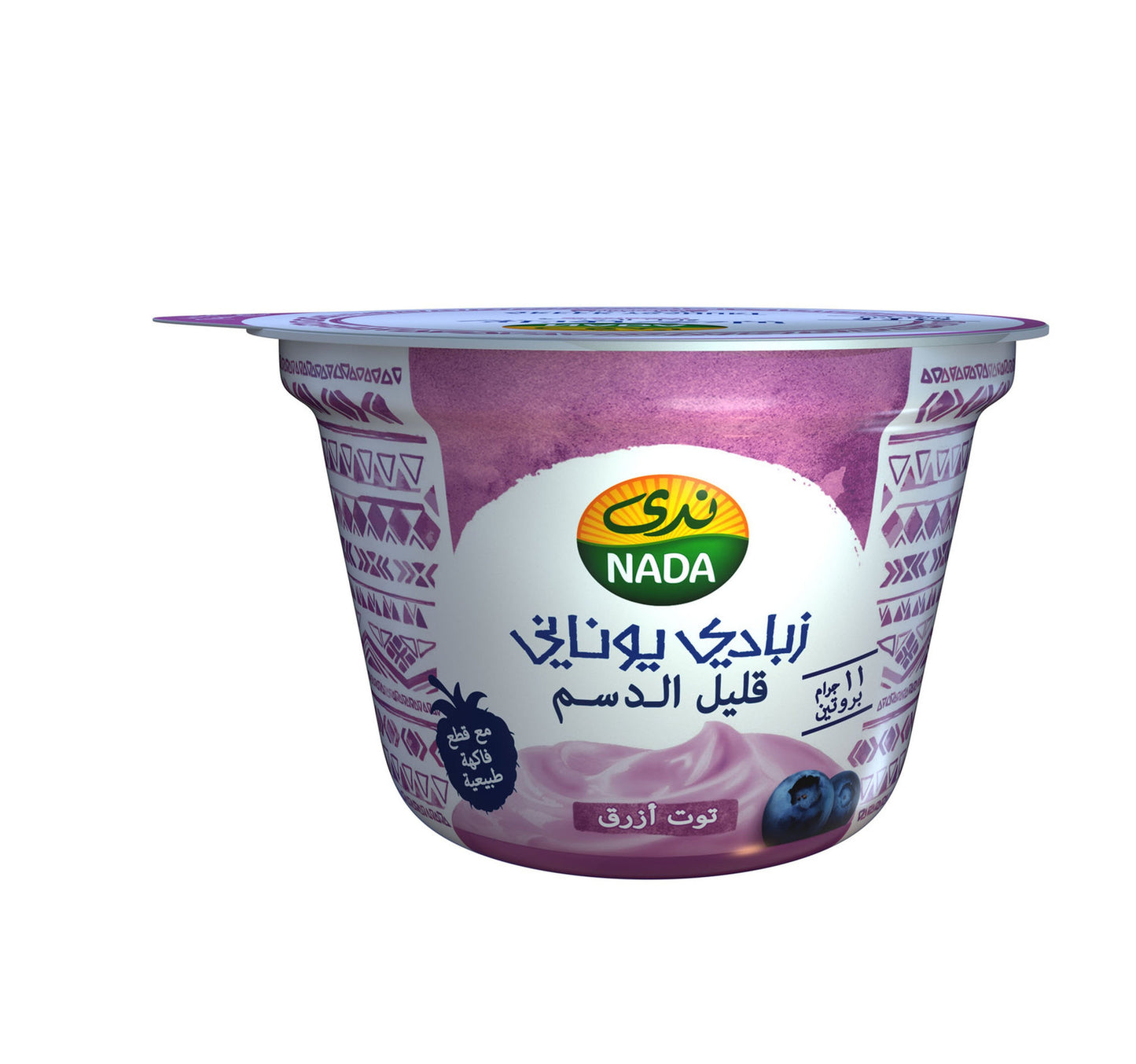 Nada Greek Yoghurt Blueberry Low Fat 160 g