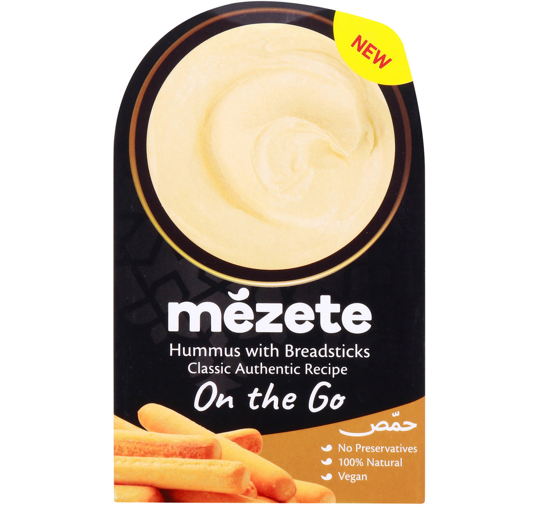 Mezete Hummus With Breadsticks Classic 92 g