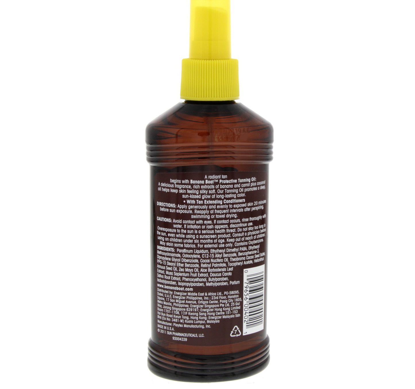 Banana Boat Protective Tanning Oil SPF 15 236 ml