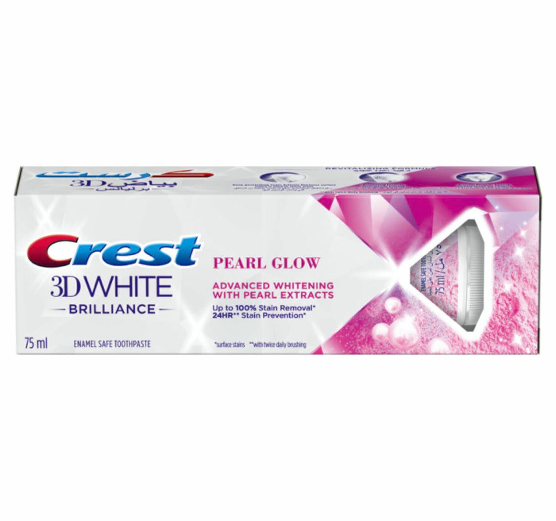 Crest Toothpaste 3D White Brilliance Pearl Glow 75 ml