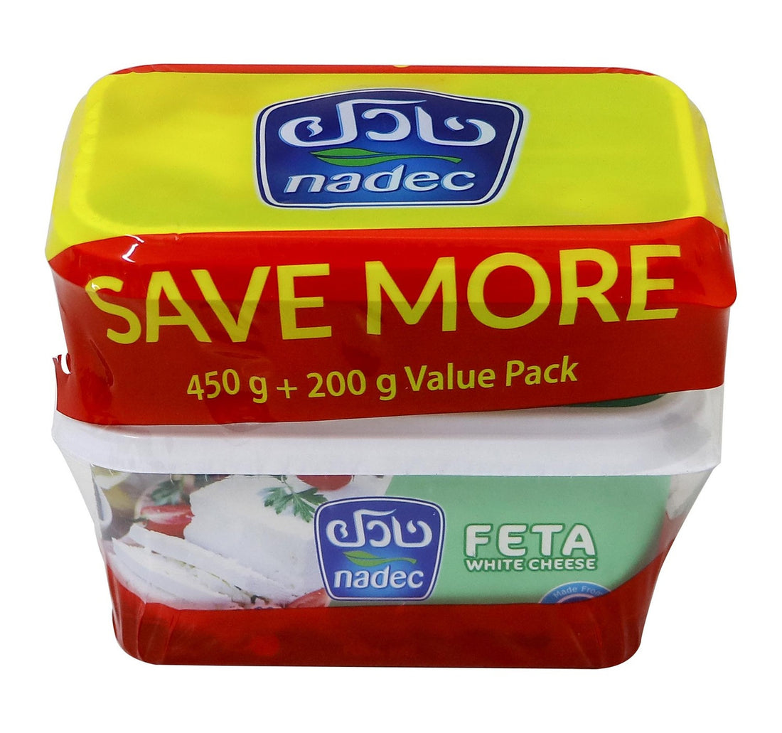 Nadec White Feta Cheese 450 g + 200 g