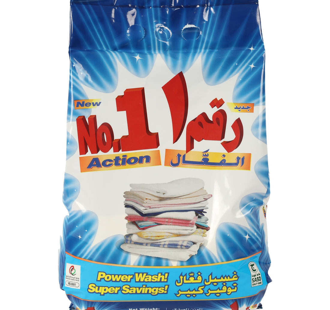No.1 Washing Powder Top Load Poly Bag 2.05 kg
