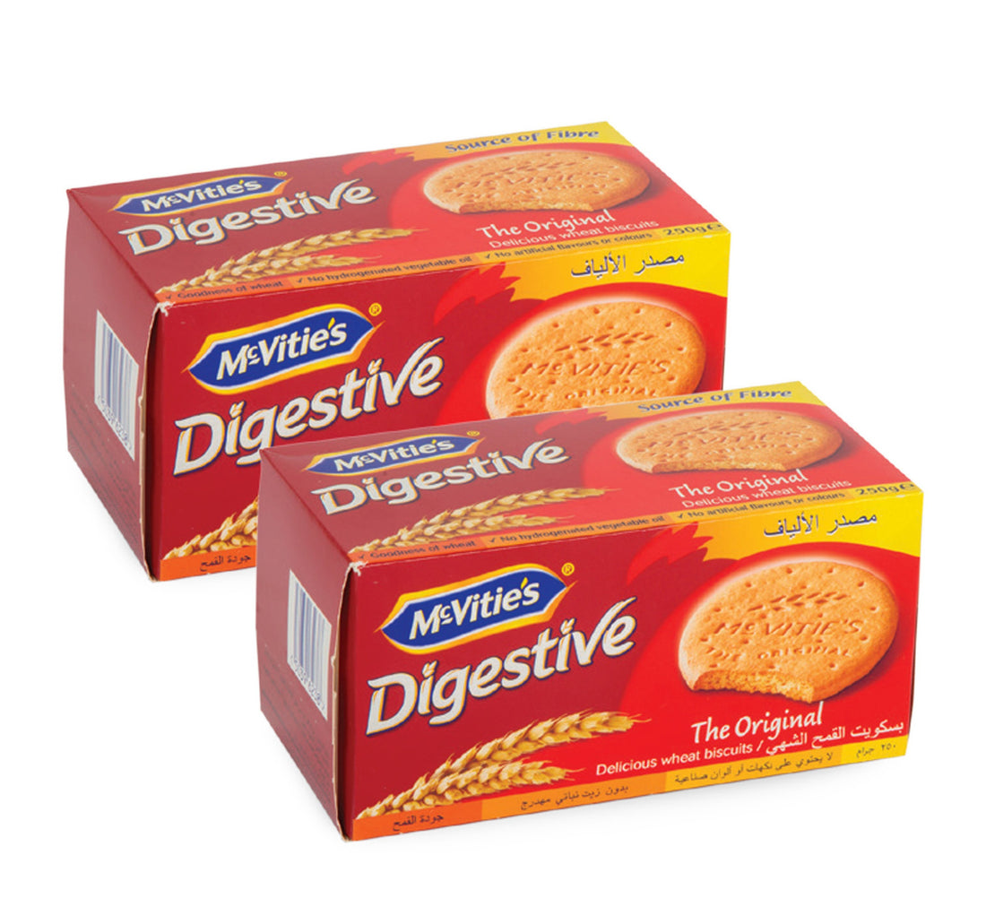 McVitie's Digestive Original Wheat Biscuit 2 x 250 g
