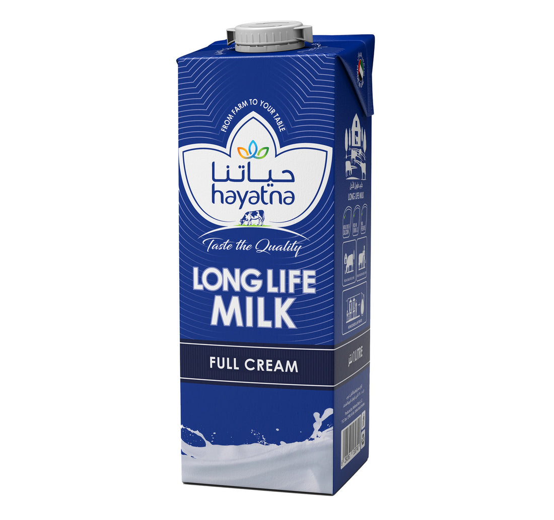Hayatna Full Cream Long Life Milk 1 Litre