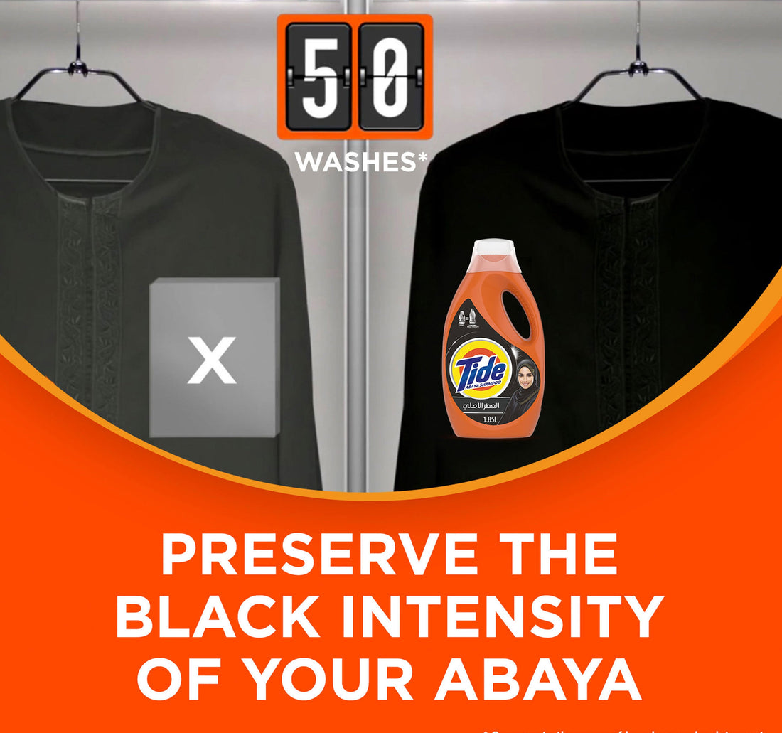 Tide Abaya Automatic Liquid Laundry Detergent Original Scent 1.85 Litres