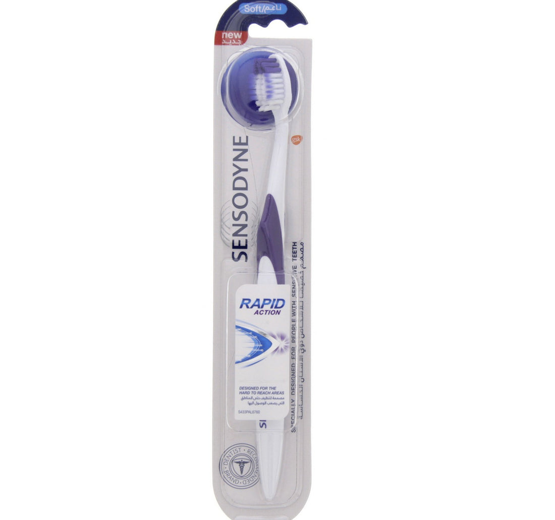 Sensodyne Rapid Action Toothbrush Soft Assorted Colour 1 pc