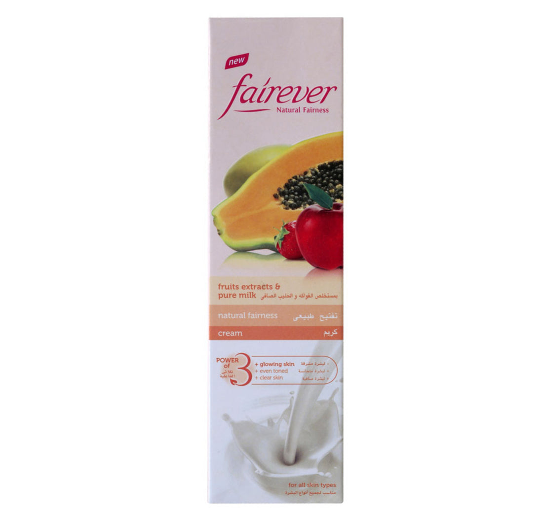 Cavin Kare Fairever Natural Fairness Cream Fruit Extracts & Pure Milk 100 g