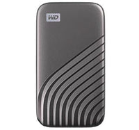 قرص My Passport™ SSD سعة 2 تيرابايت، لون رمادي فضائي، سرعة قراءة 1050 ميجابايت/ثانية، سرعة كتابة 1000 ميجابايت/ثانية، متوافق مع أجهزة الكمبيوتر الشخصية وأجهزة ماك