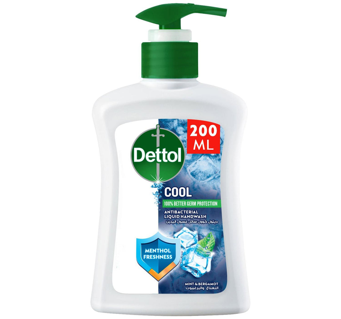 ديتول كول سائل غسيل اليدين برائحة النعناع والبرغموت 200 مل