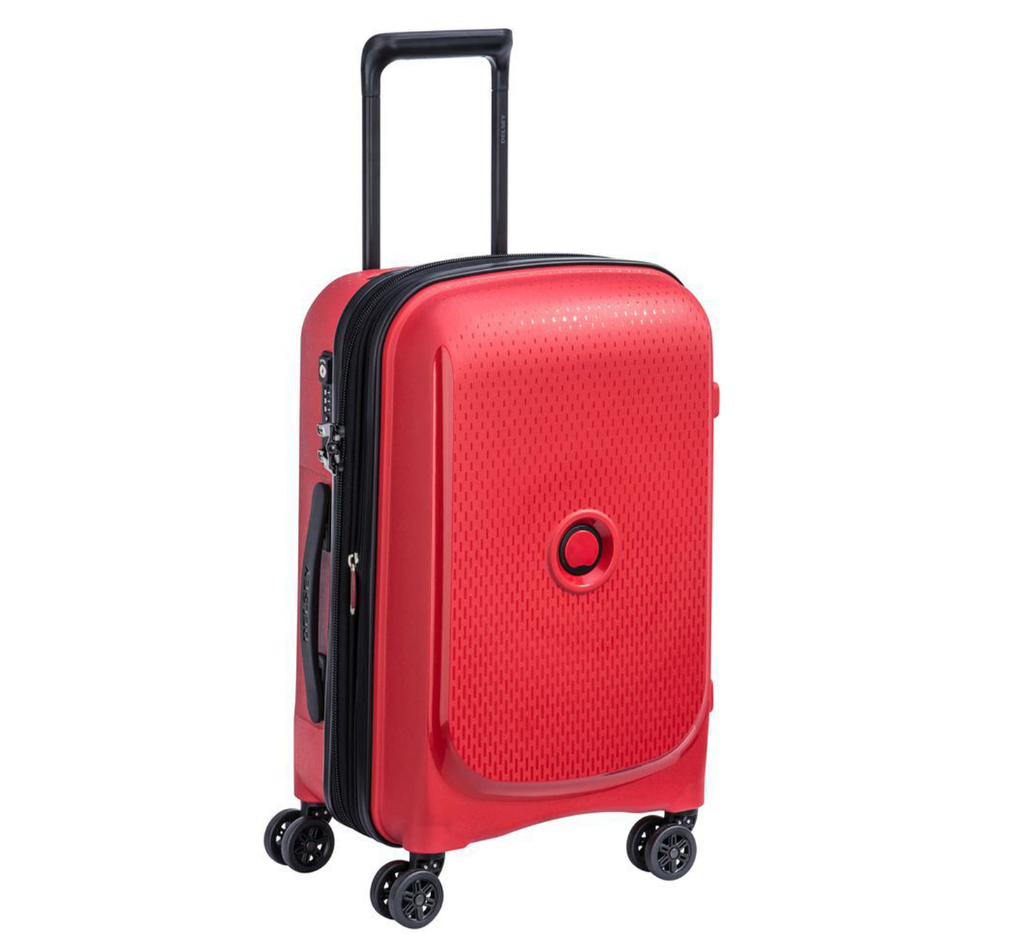 Delsey Belmont Plus Non Expandable 4 Wheels Hard Trolley, 70 cm, Red