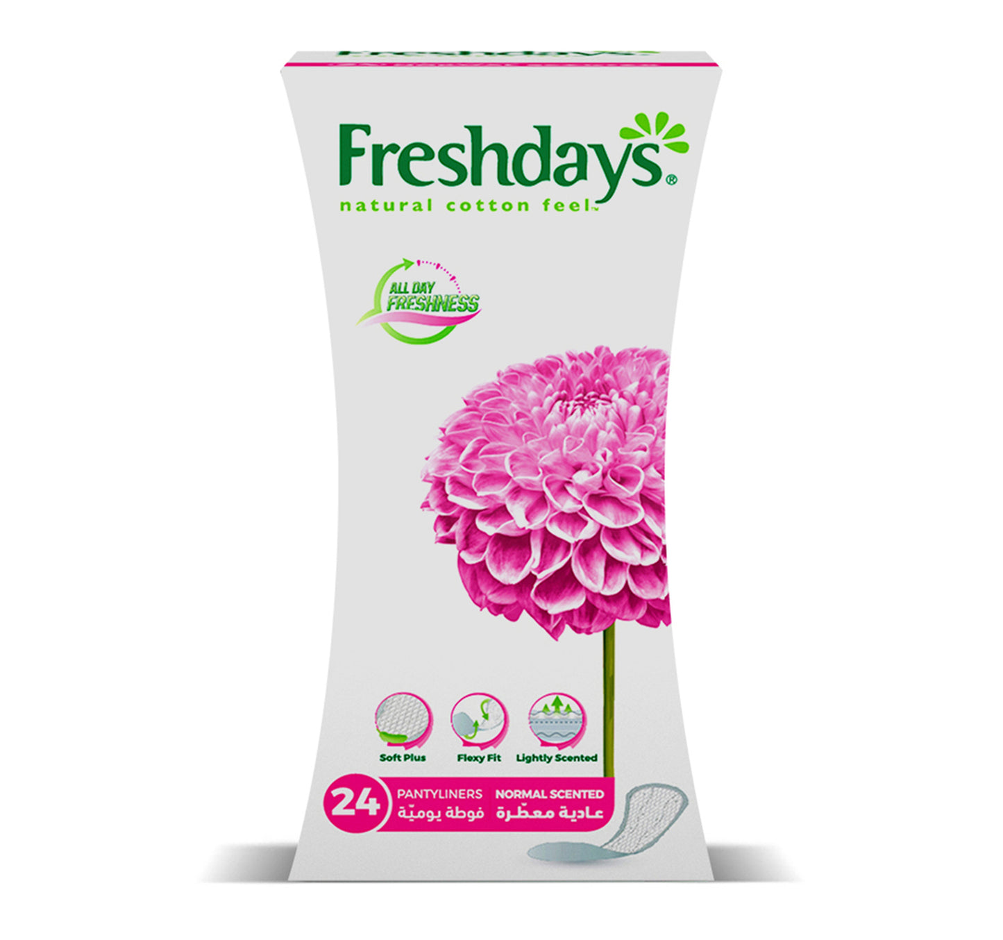 Freshdays Daily Liners Normal Scented 24 pcs
