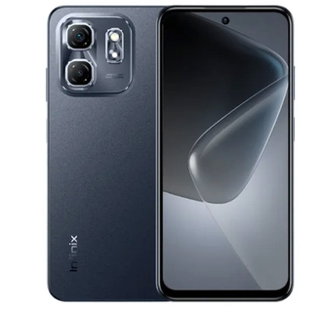 Infinix HOT 50i 4G Smartphone, 4 GB RAM, 128 GB Storage, Sleek Black, X6531B
