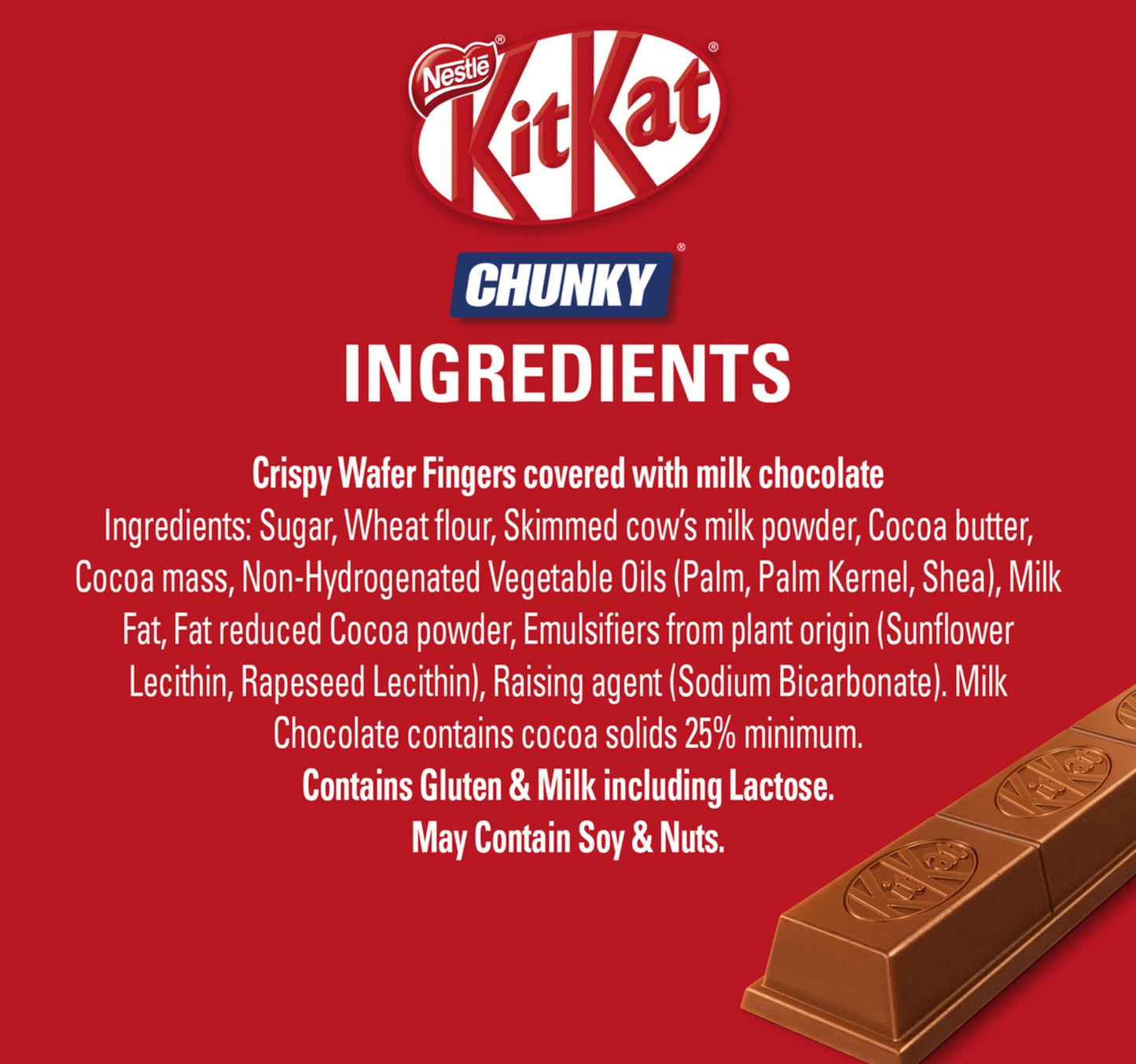 Nestle KitKat Chunky Chocolate Wafer 40 g