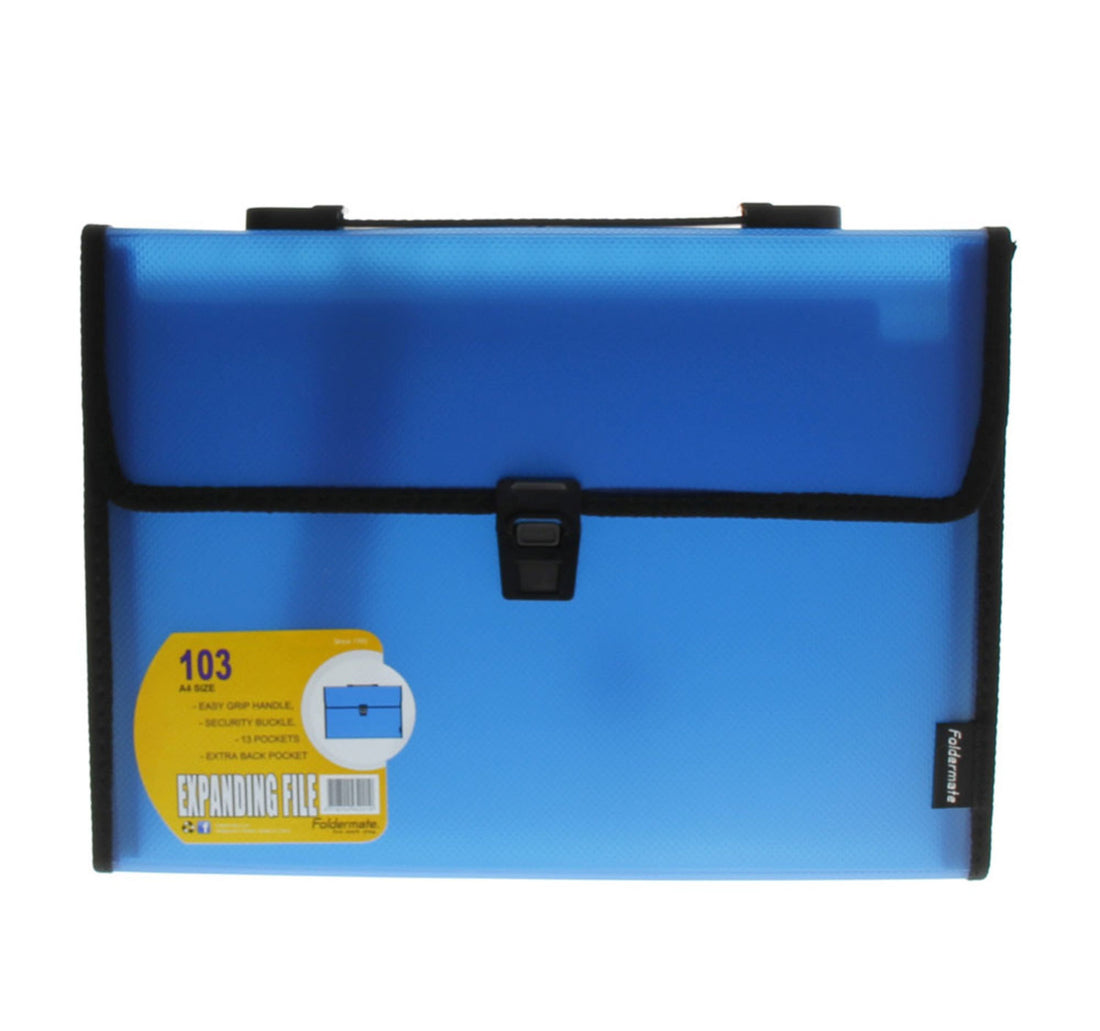 ملف قابل للطي والتوسيع، عبوة من 13 قطعة