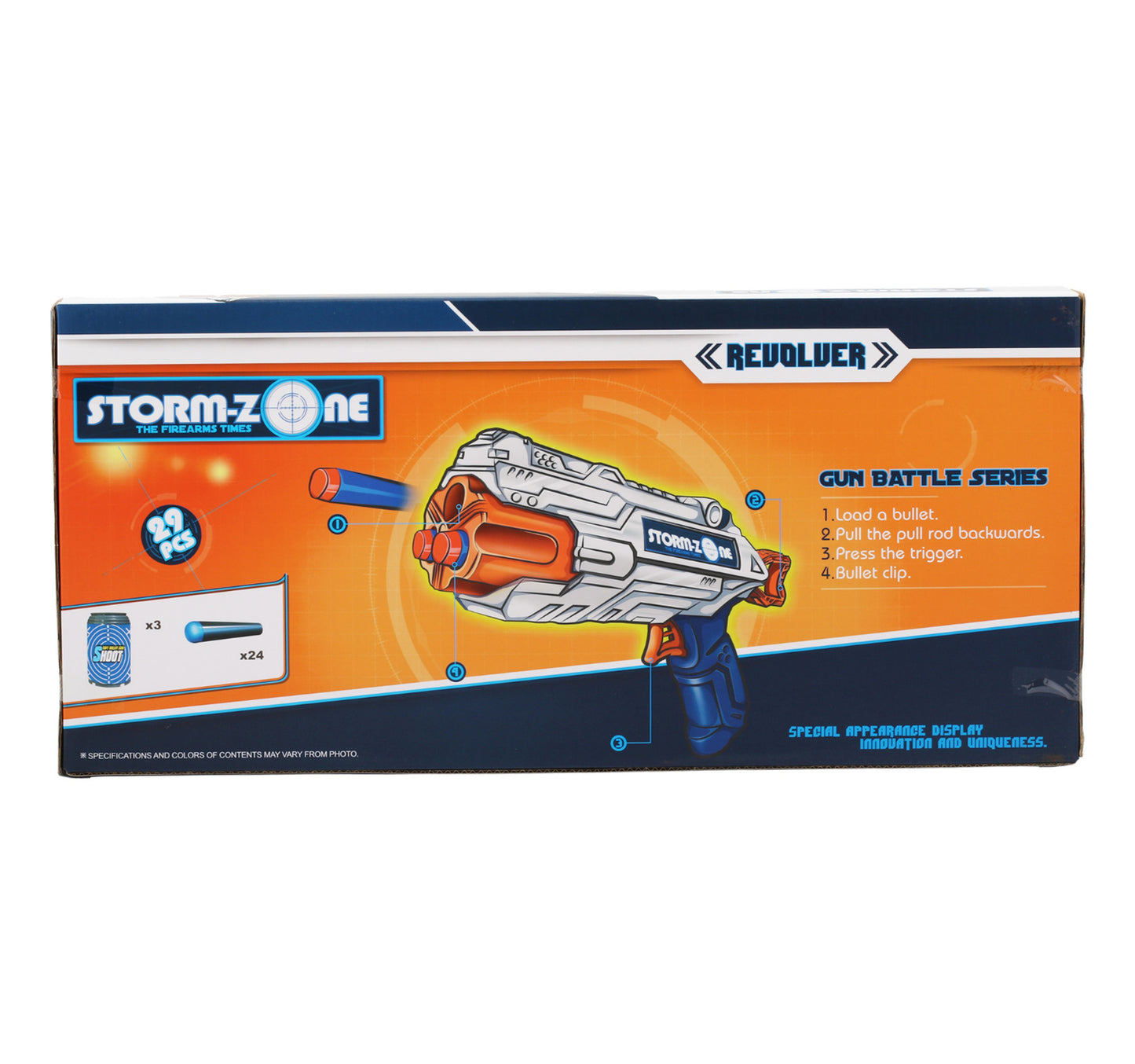Skid Fusion Storm Zone Soft Gun 2pcs Z1135-5