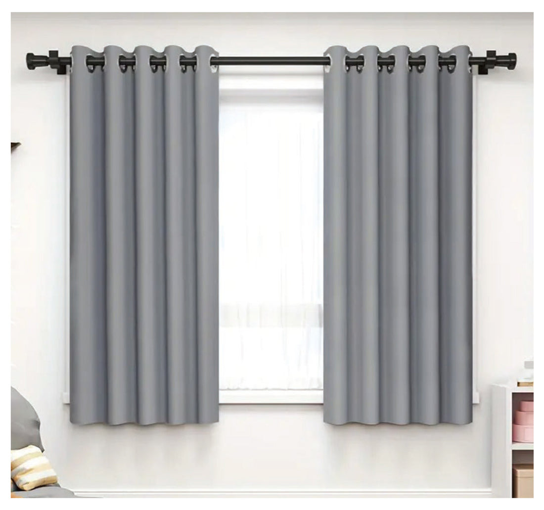 Maple Leaf Jacquard Window Curtain, 140 x 240 cm, Assorted